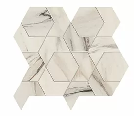 Мозаика AOVY Marvel Bianco Fantastico HEX 25,4x29,6