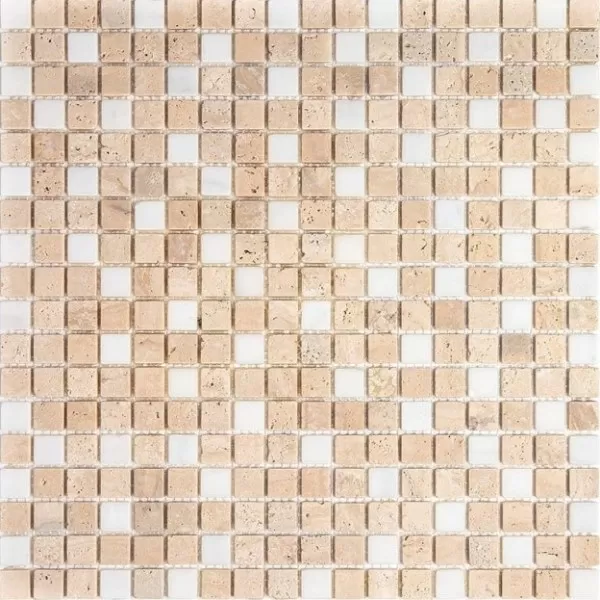 Мозаика 4MT-11-15T Мрамор 15x15 298х298