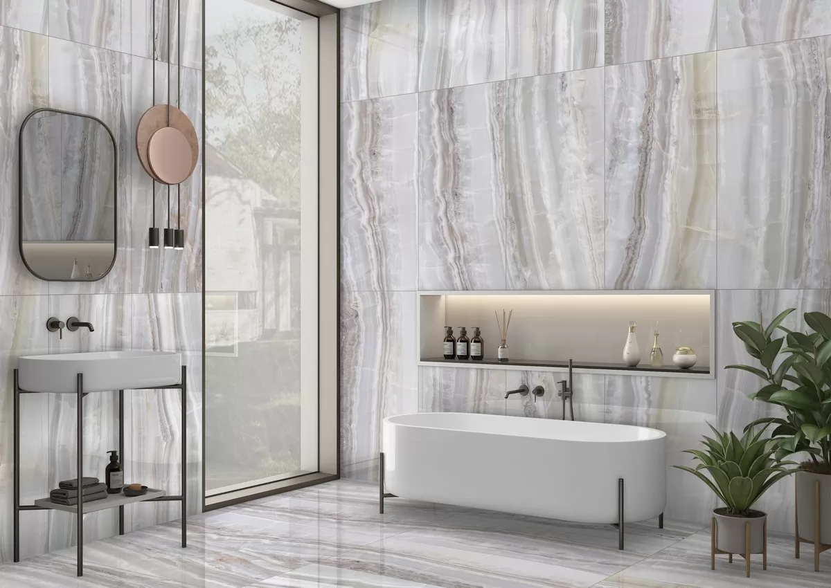 Керамогранит ENONX1010MT60120 Onice Avorio Matt 600х1200х9