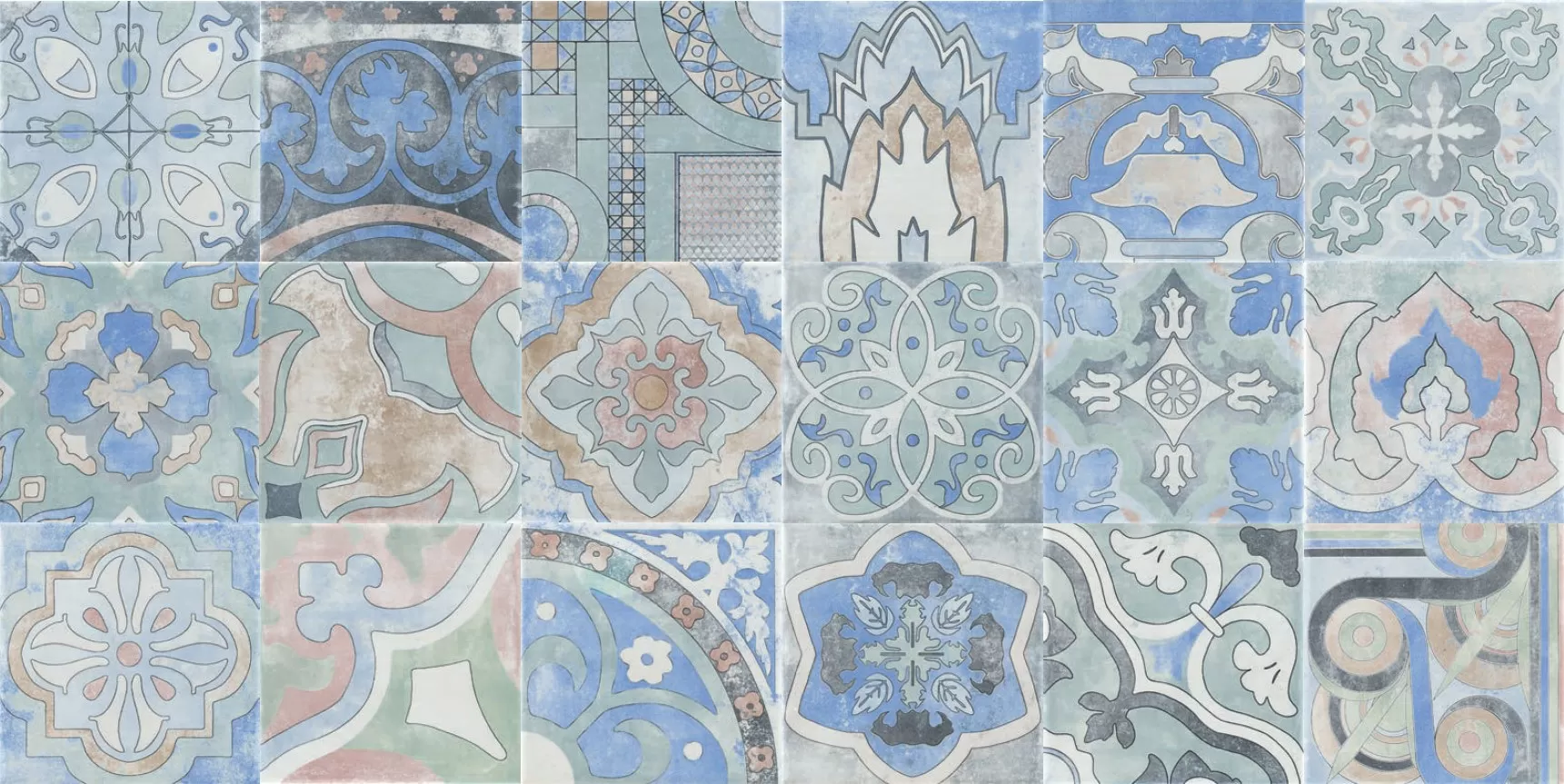 Керамогранит Cr.Empoli Aquamarine 22.3x22.3