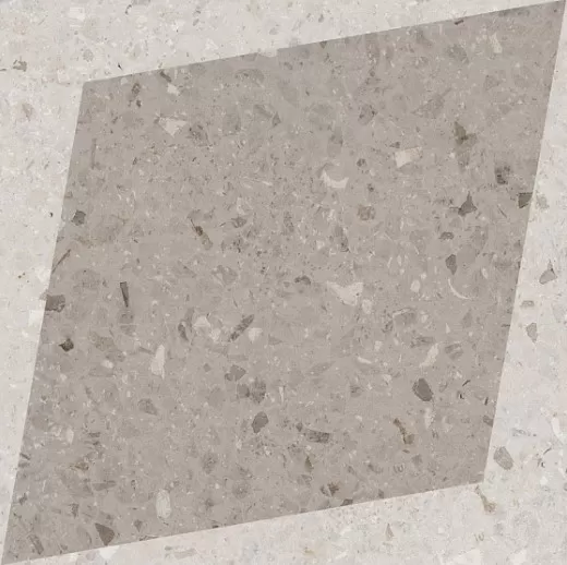Керамогранит Natural Drops Rhombus Decor Taupe 18,5x18,5