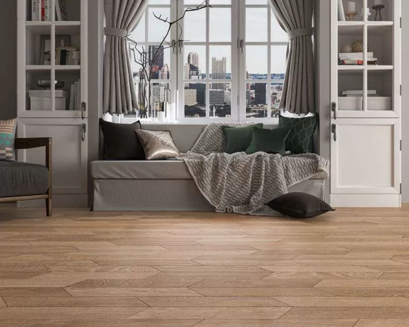Плитка Chevron Cherry 40x8