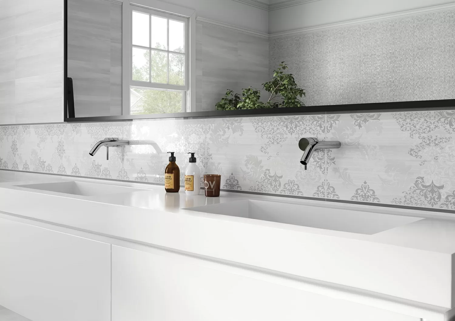Плитка GSL051D Grey Shades белый 29,8x59,8