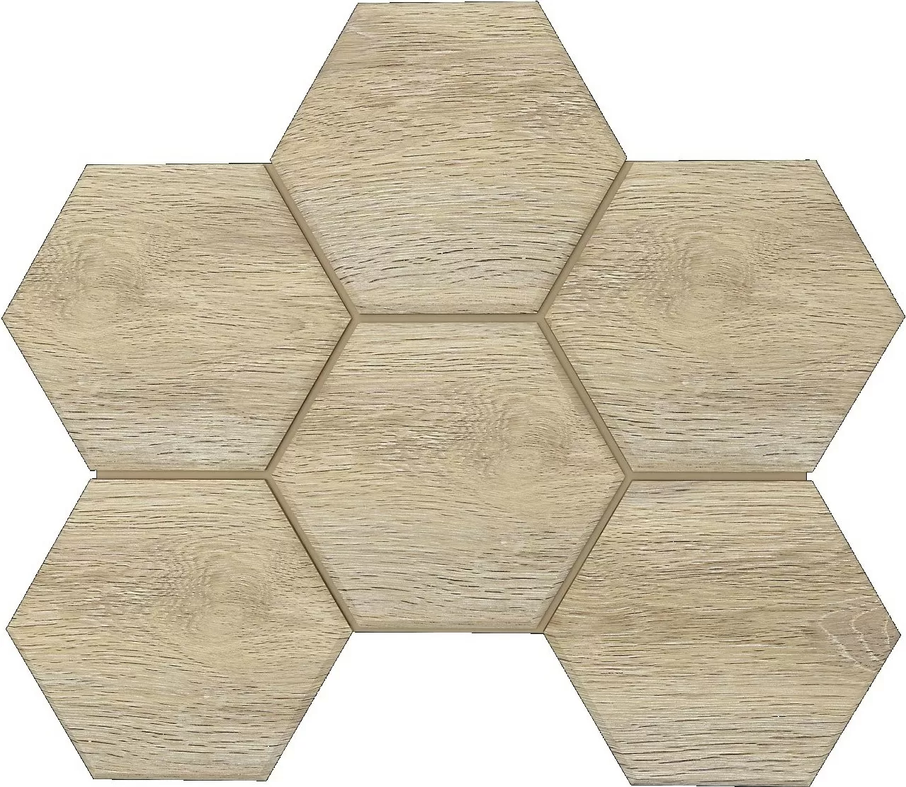 Мозаика Мозаика SI01 Selection Hexagon неполированная 25x28.5x1.0
