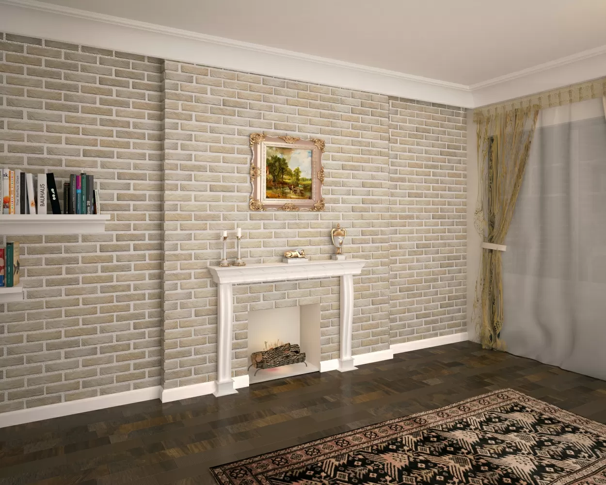 Керамогранит Pietra White 7,5х28