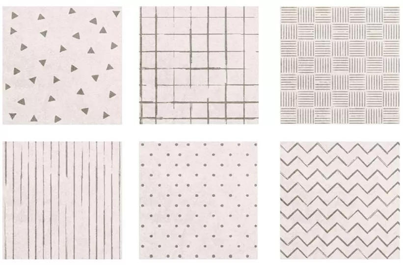 Плитка Адажио светлая орнамент 20x20