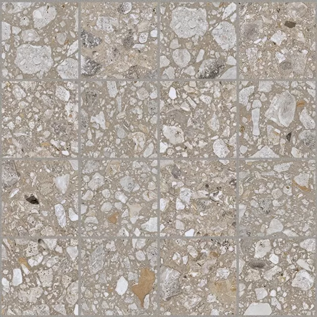 Мозаика 772552 Match Up Earl Grey Mix Comfort Mosaico 6mm 7.5x7.5 30x30