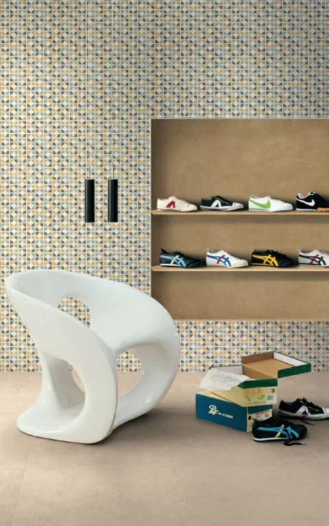 Керамогранит 772207 Match Up Liquorice Mix Comfort Ret 60x120