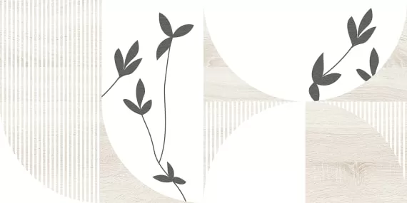 Плитка 1041-8200 Джапанди бежевый 20x40