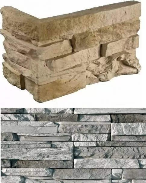 Искусственный камень 102-85 Кросс Фелл угловой 7х25,5x10 (6х15,5x10)