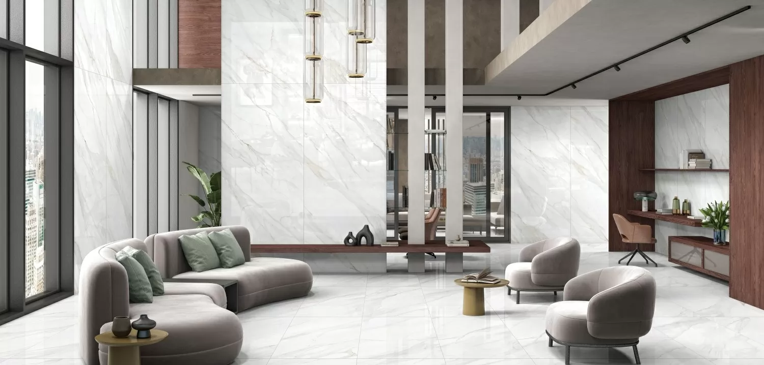 Керамогранит Lumino Pearl Blanco 60х120