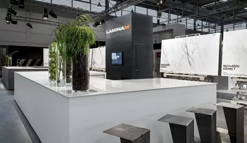 Керамогранит LAMF006556 Calce Grigio 1000x3000x5.6