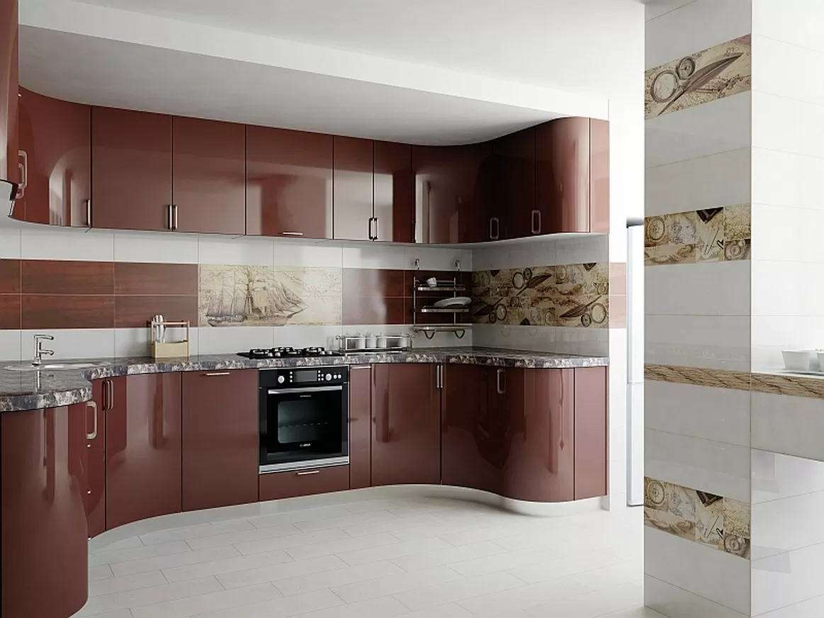 Плитка Syntia Rose 1 Декор 20х50