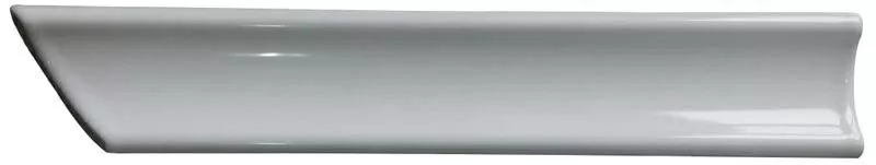 Плитка Уголок М-250 белый правый керамический 3х25