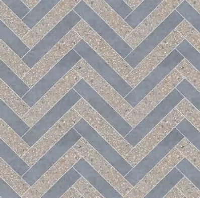 Керамогранит 772838 Match Up Decoro Zig Zag Earl Grey-Blueberry Comfort 48.08x48.64