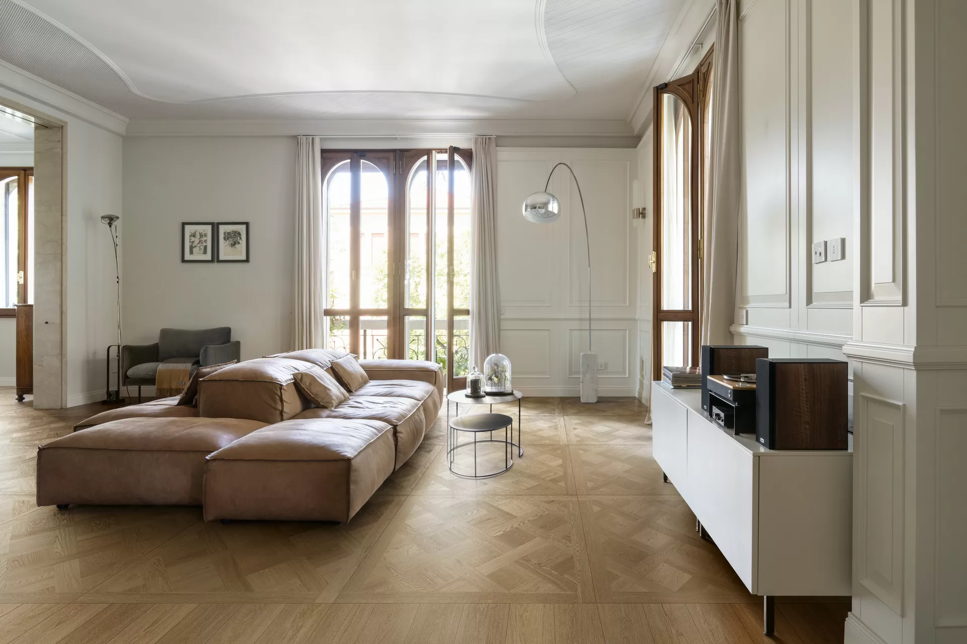 Керамогранит MEK5 Intrecci Versailles Nocciola Rt 120x120