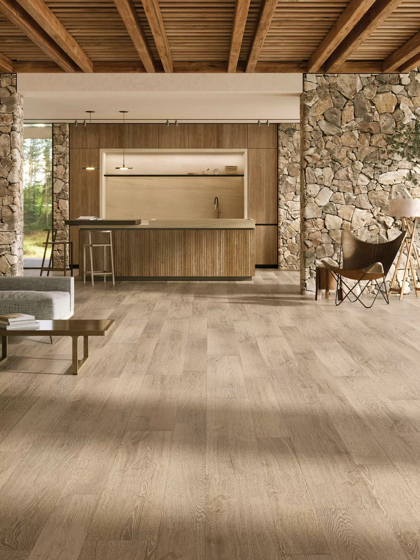 Керамогранит 100347944 Bruselas Walnut 29.4х180