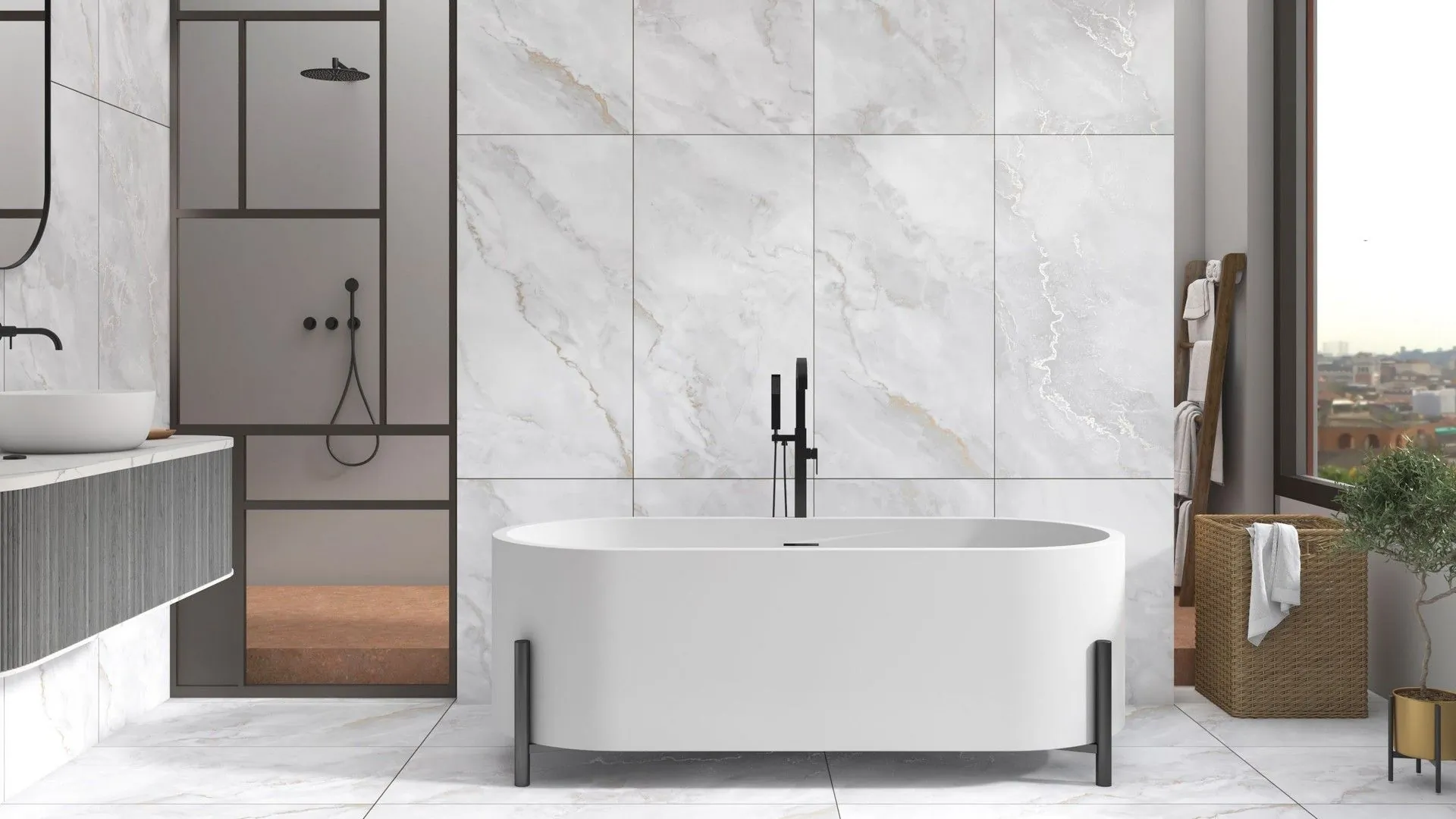 Керамогранит N20481 Carrara Pearl Polished 60x120