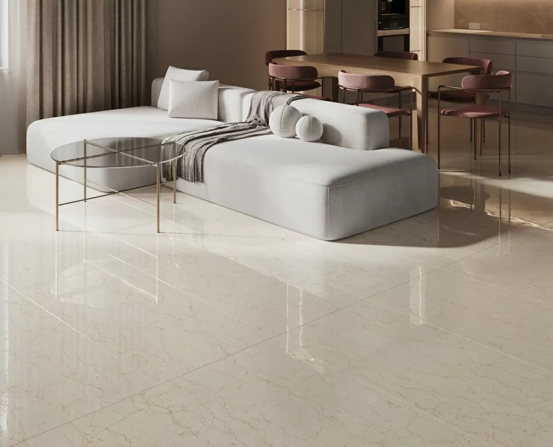 Керамогранит MVL4412P Aquarelle Ivory Glossy 60x120