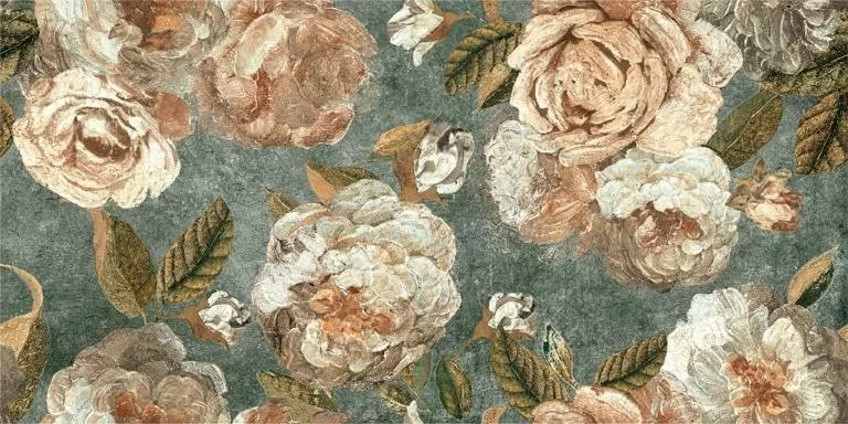 Керамогранит 133482 Alchymie Flowery Green Nat Ret 60x120