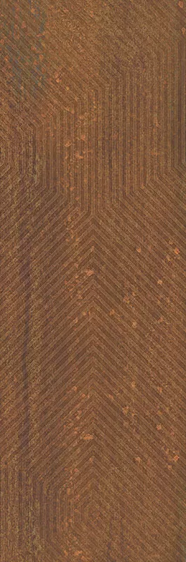 Плитка Fire Rocks Rust Paski Rekt 29.8x89.8