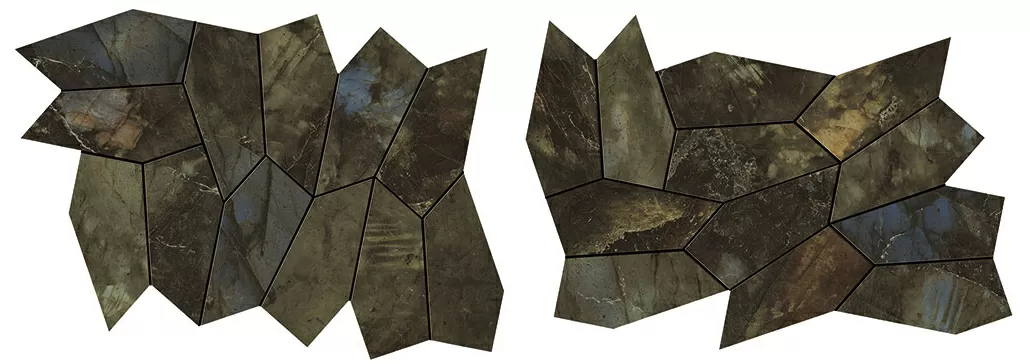 Мозаика AOVO Marvel Brazil Green Leaf Lapp 42,3x27,2