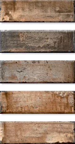 Плитка Brick House палевый 250x75x8