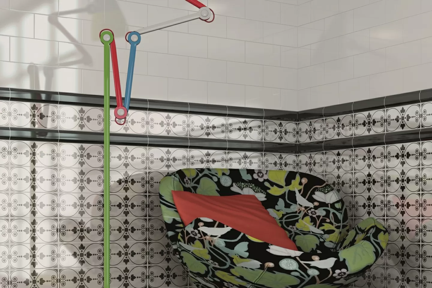 Плитка Remate Rivoli Celeste 5x20