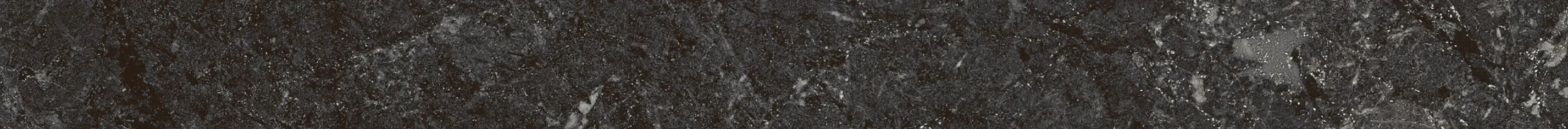 Плитка KMB2SPA002BR Бордюр Тубкаль чёрный глянцевый обрезной 30x2,5x1,9