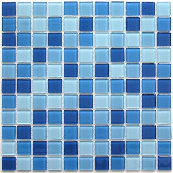 Мозаика Navy blu (стекло) 25*25 300*300