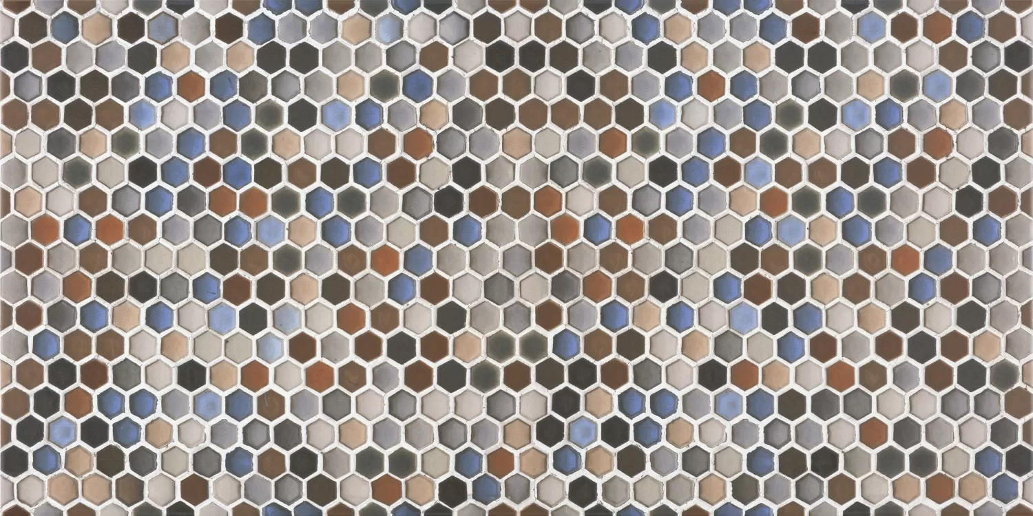 Плитка DECOR HEXATILE MULTICOLOR 30*60