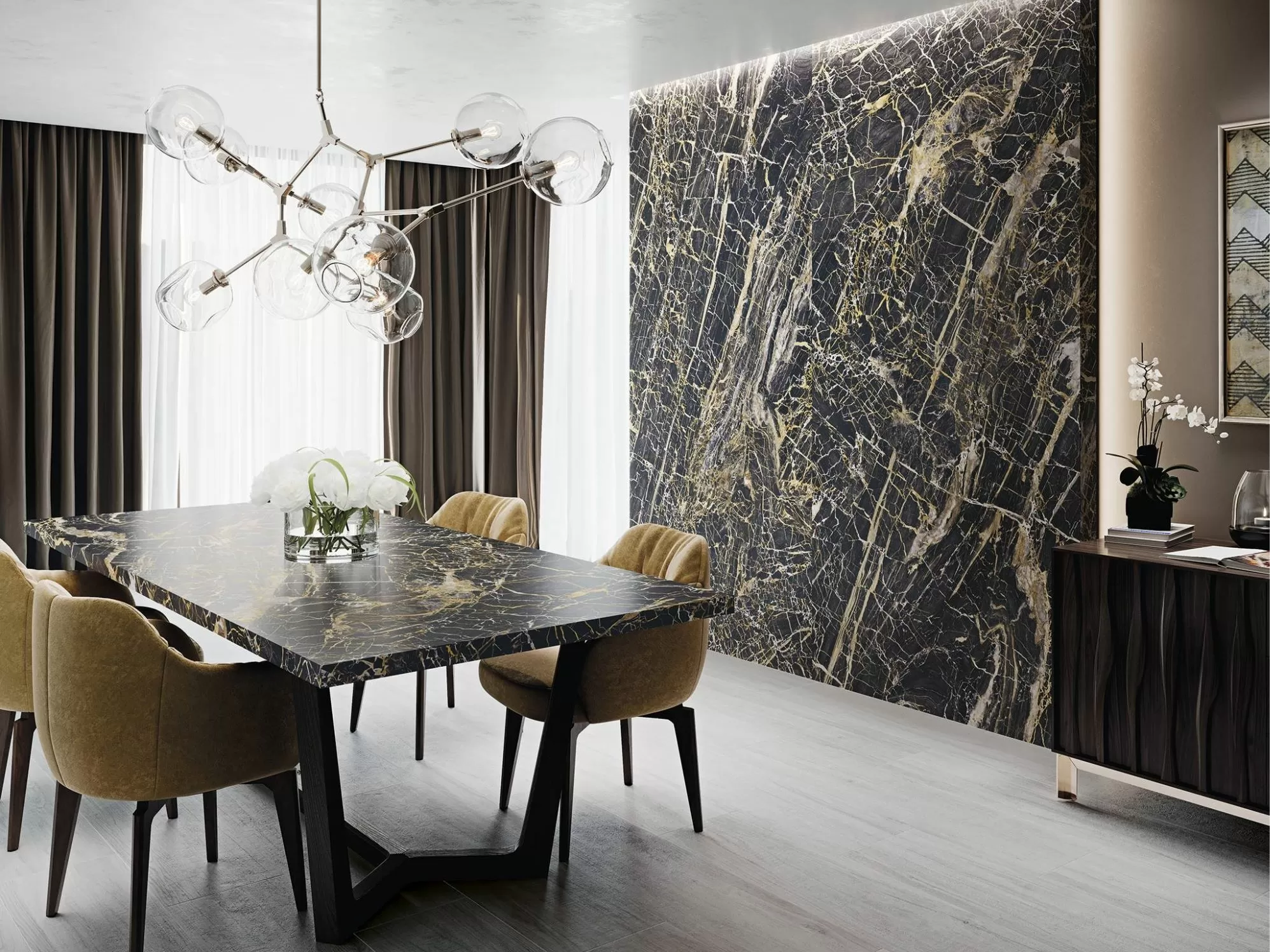 Керамогранит Golden Blue Pulido Granilla Rect. 60x120