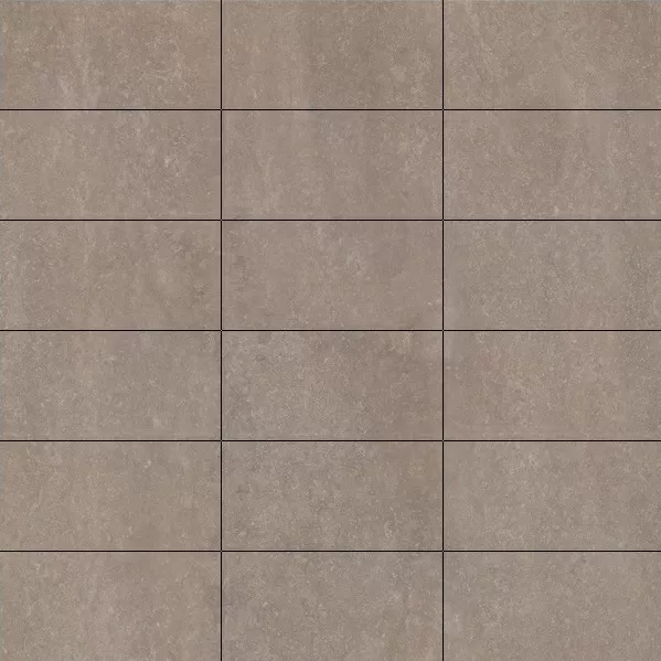 Мозаика 2705033 Marmoker Lucido Travertino Noce Mosaico 5x10 29.5x29.5