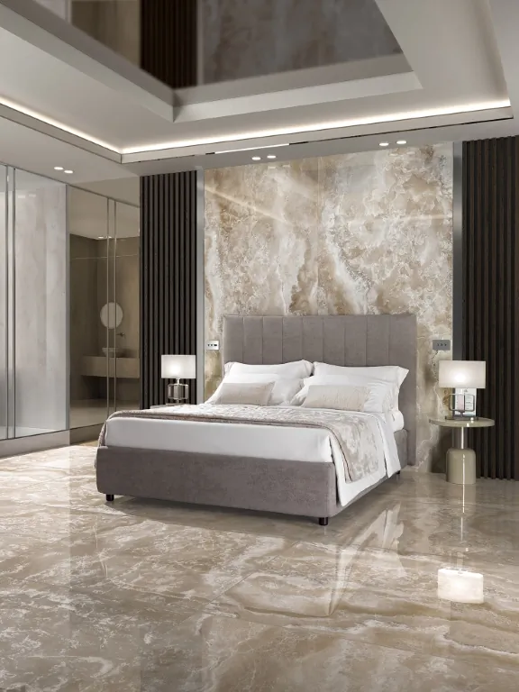 Керамогранит 148043 Onyx Diamond Champagne Luc/Ret 60x120