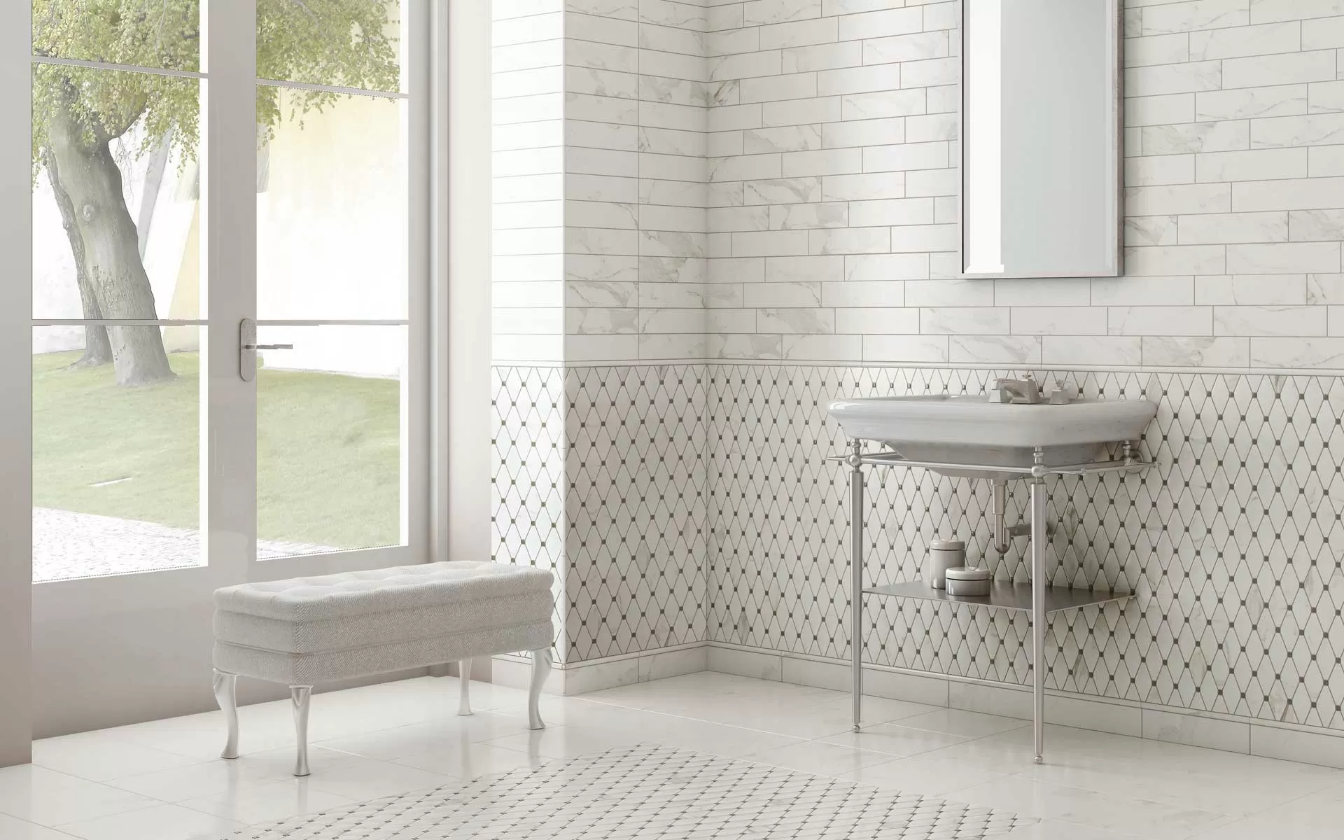 Керамогранит G2038A Calacatta Lappato Rettificato 30x60