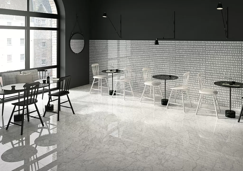 Керамогранит MM751LR MARMOREA BIANCO STATUARIO lev 74x74