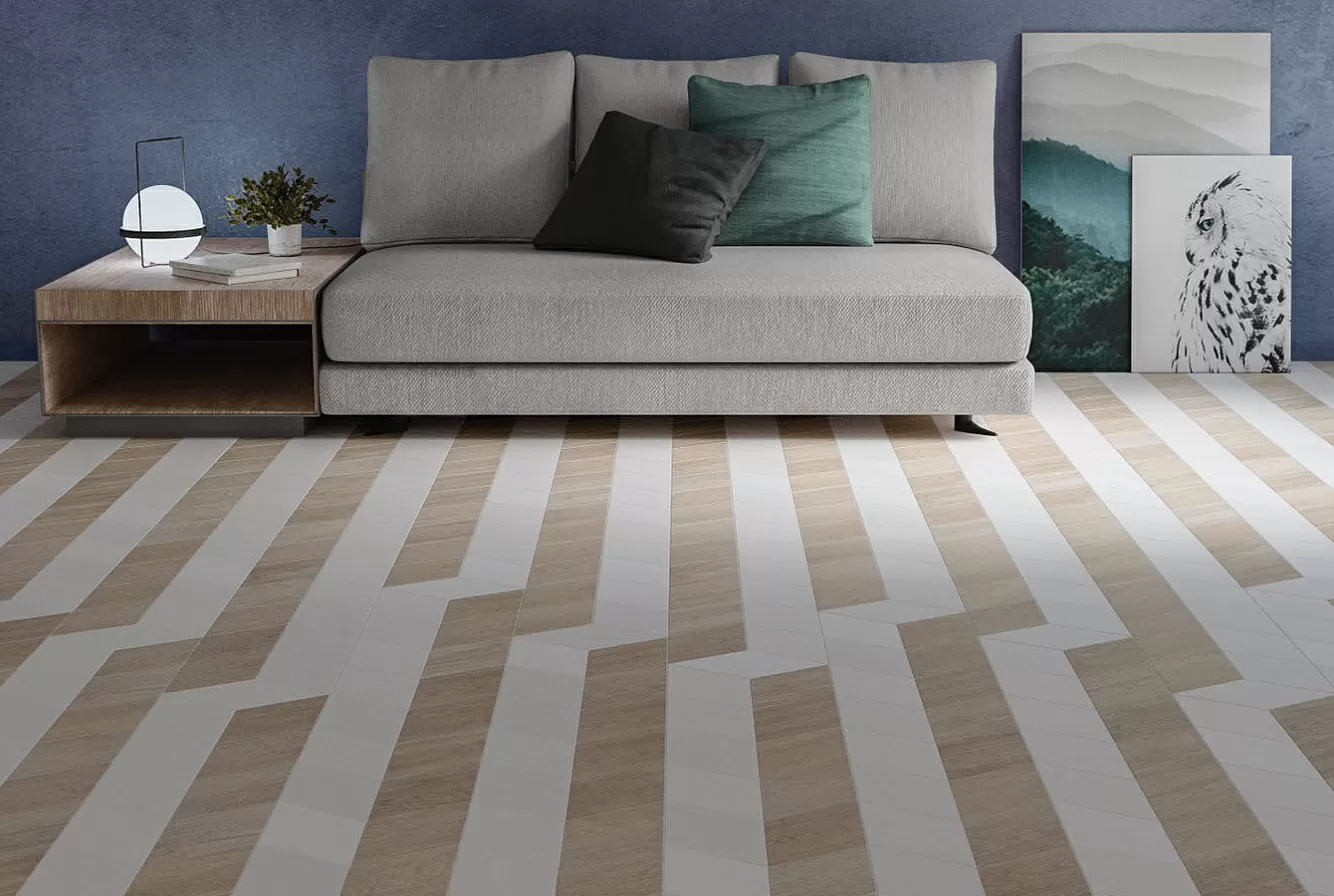 Керамогранит Flow Wood Light 14x24