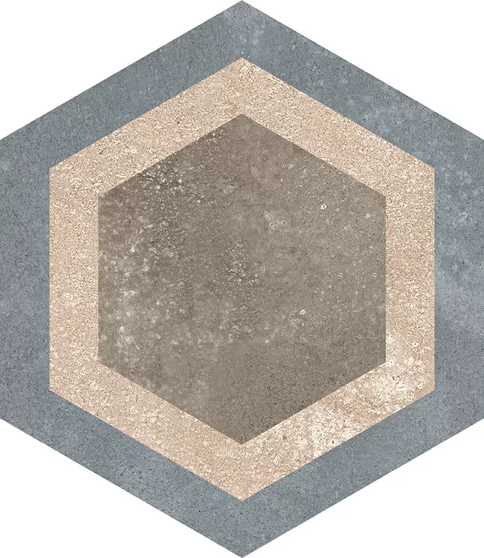 Керамогранит Hexagono Bushmills Multicolor Mix 23x26,6