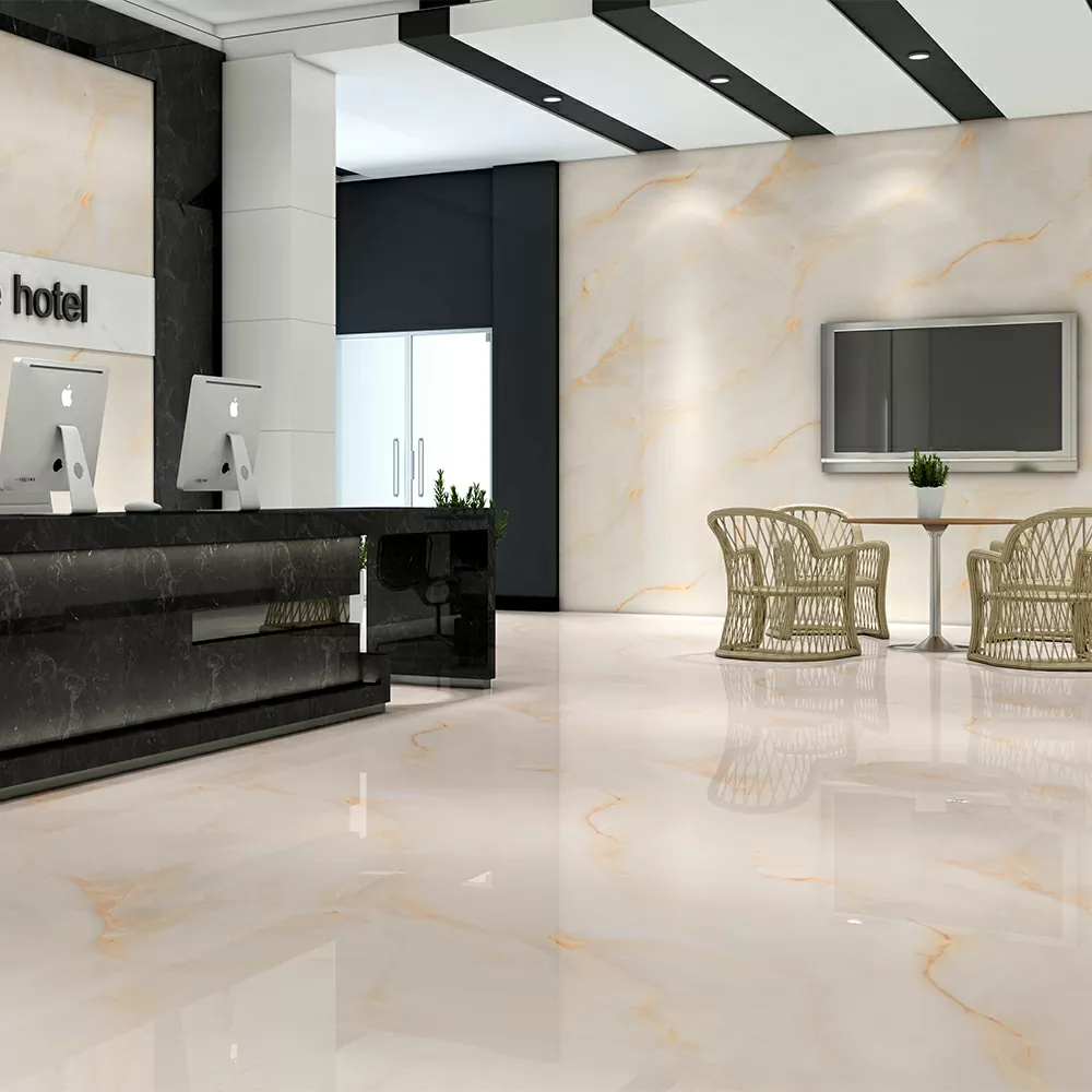 Керамогранит R0018-GL Vermont Sky Blue полированный 600x1200