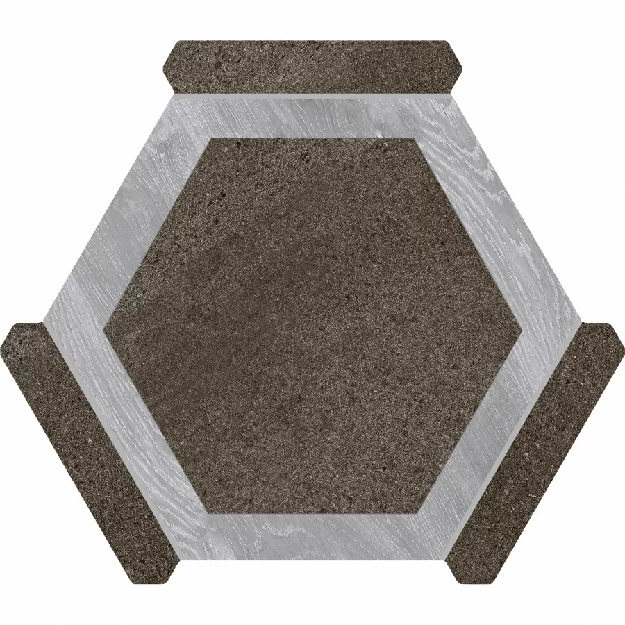 Керамогранит Oregon Grafito Gris 22x25