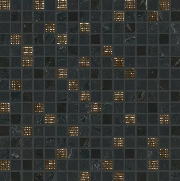 Плитка Newluxe Black Tessere Riv 30,5х30,5