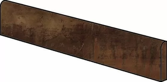 Керамогранит 610130000331 Heat Iron Battiscopa 7,2x60