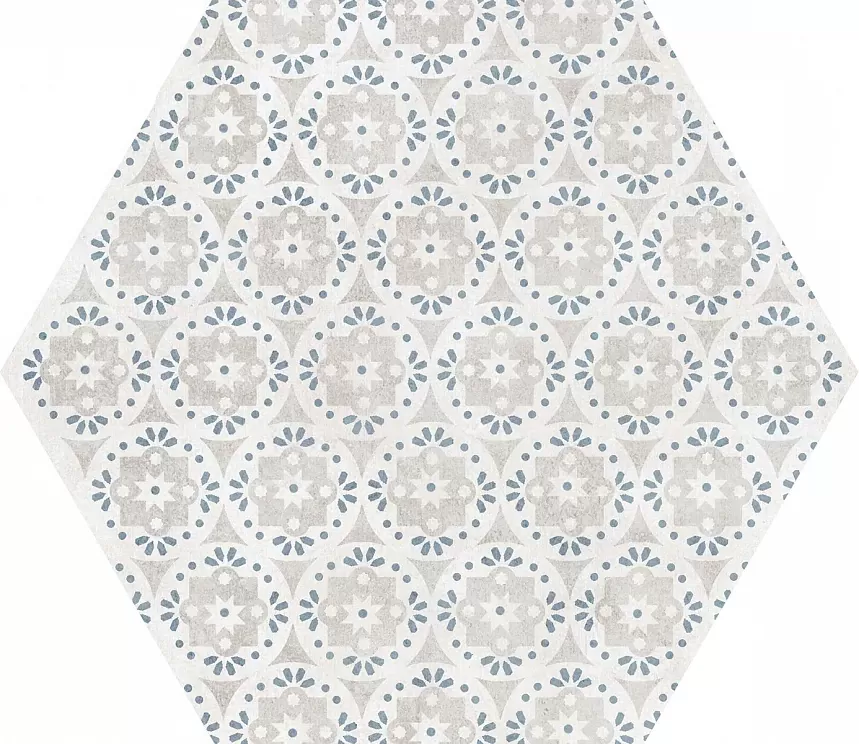 Керамогранит Atrium Hex Alpha Mix-Azul 25.8x29
