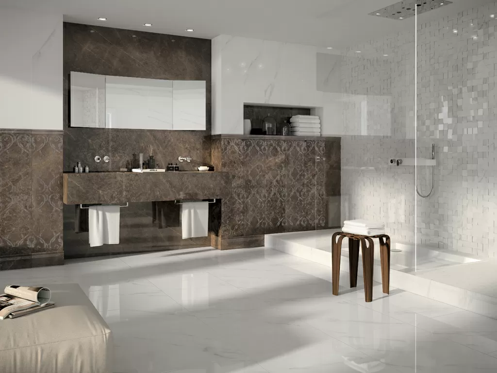 Керамогранит TP78 JW14 Statuario Venato LUC SQ 120x120