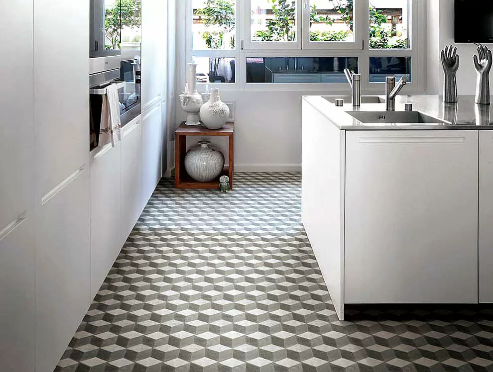 Керамогранит fK6I Firenze Deco Grey 21,6*25 SAT
