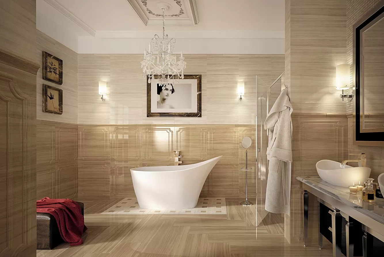 Керамогранит 610110000071 Aston Wood Elm Mosaic Lap 45x45