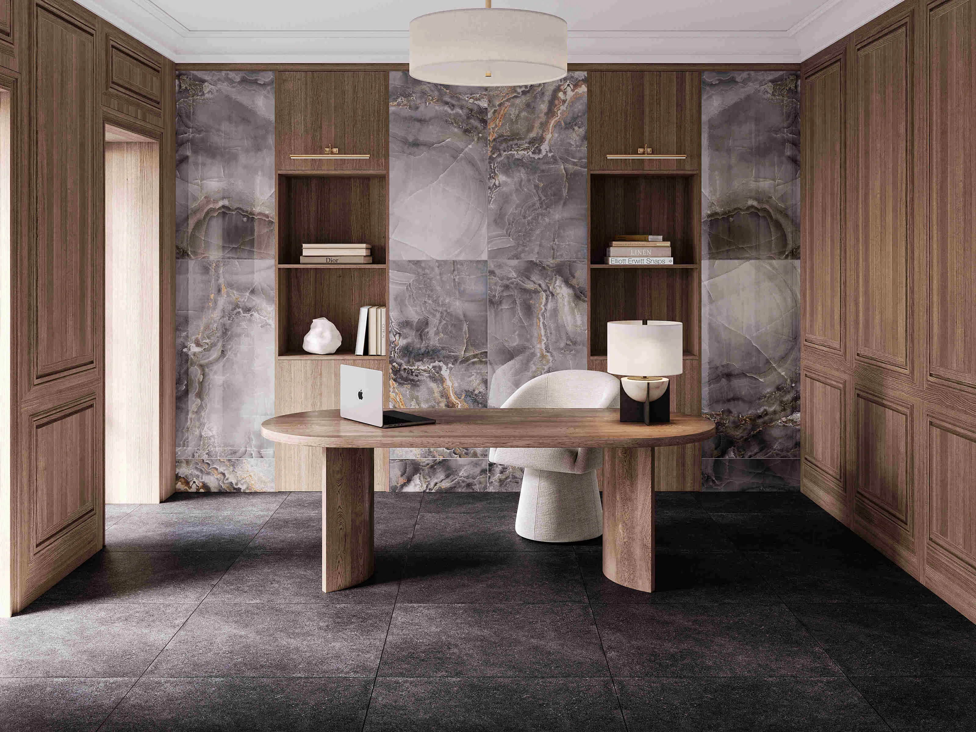 Керамогранит BZ02 Belize Grey Полированный 60x120x10