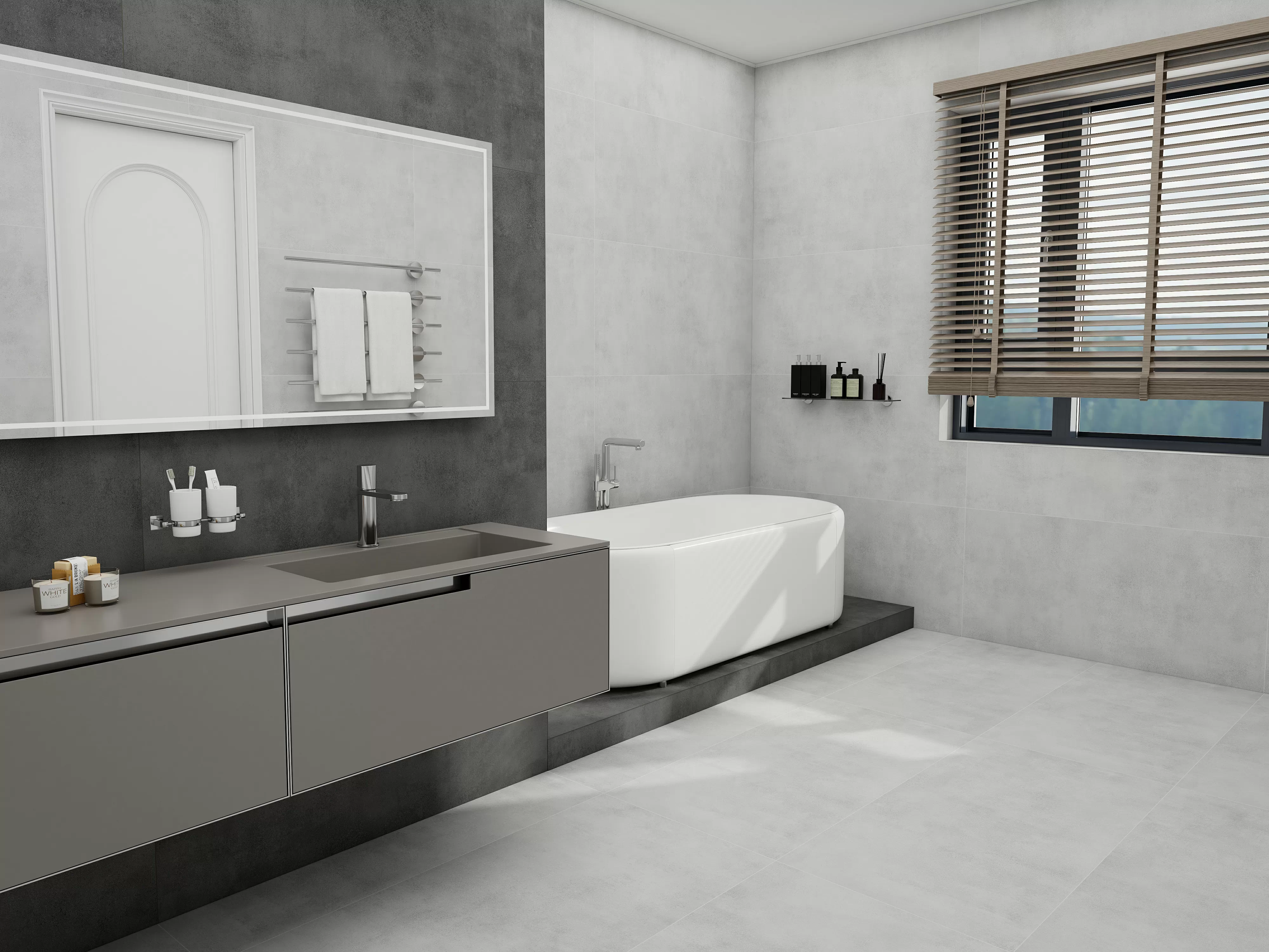 Керамогранит CN0H64M01 Concrete Gris Matt 60x60