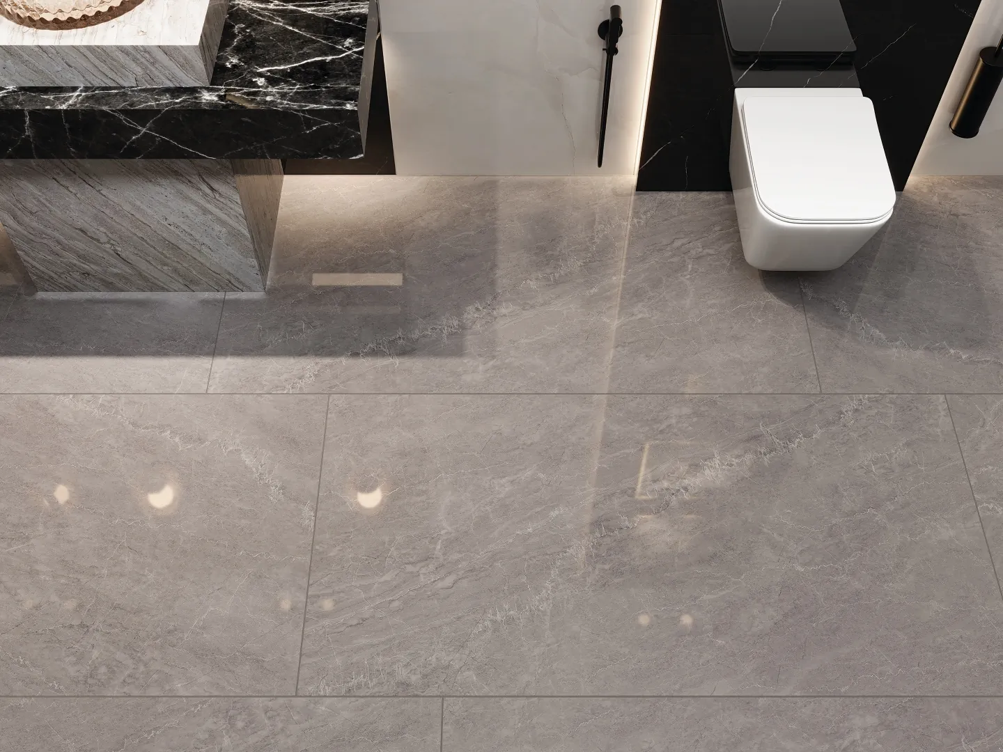 Керамогранит MOGXL5001 Marble Brown полированный 80x160x9
