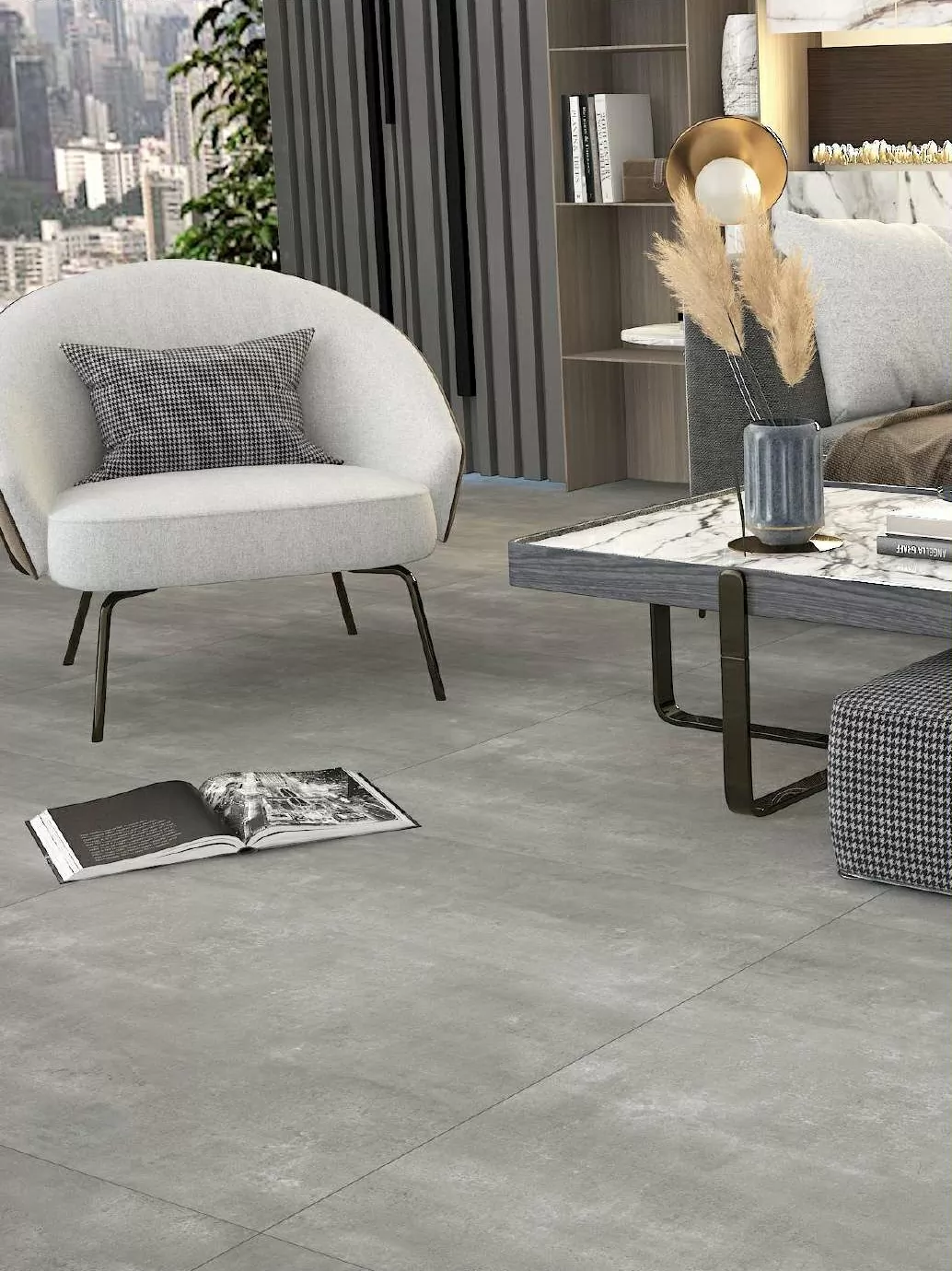 Керамогранит X8134M34 Samanta Gray Dark Matte 60х120